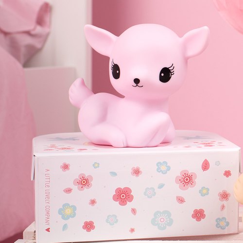 A Little Lovely Little Pink Deer Light