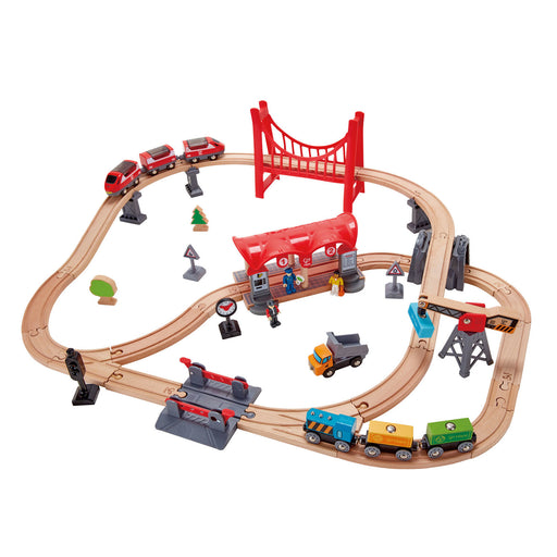 Hape Busy City Rail Set E3730
