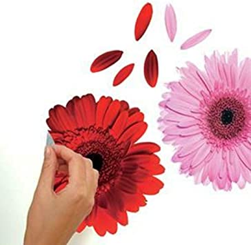 RoomMates Peel Stick Wall Decals Gerber Daisies