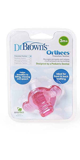 Dr Brown's Orthees Teether 1pc (Assorted)