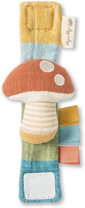Itzy Bitzy Wearable Wrist Rattle - Mushroom