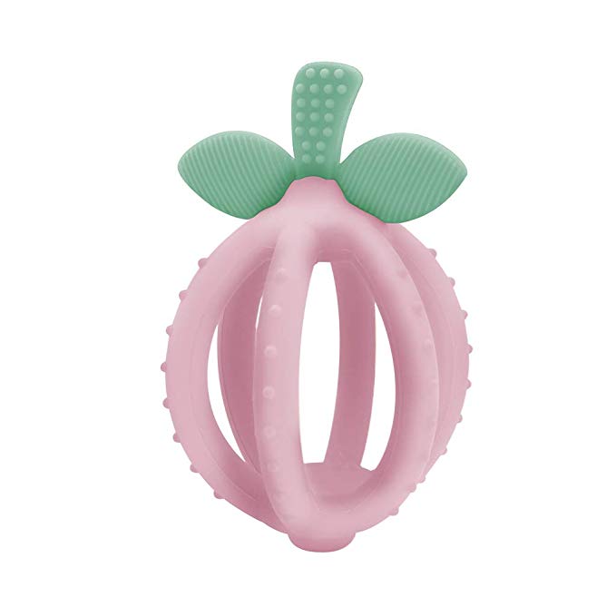 Itzy Ritzy Bitzy Teether Ball - Pink Lemonade