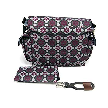 Jj Cole Cadence Diaper Bag - Vintage Poppy