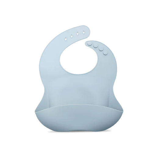 Nouka Silicone Bib - Lily Blue