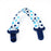Petite Creations Bib Saver Blue Dots BS003