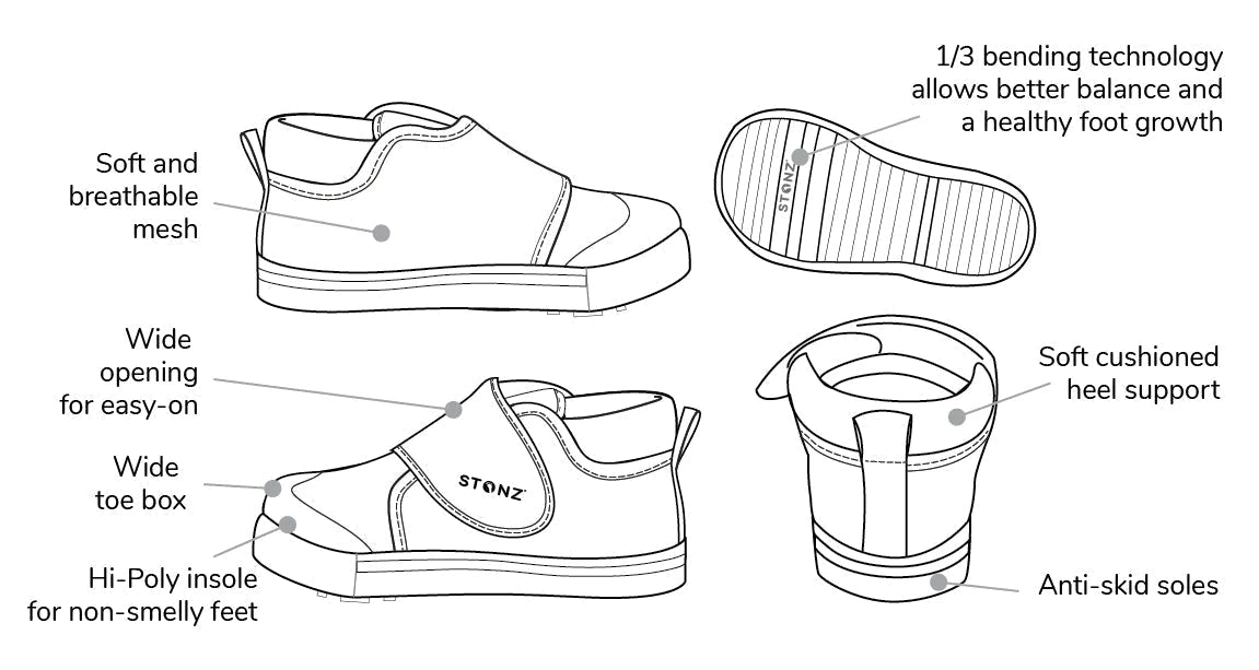 Stonz Cruiser Plus - Denim Blue