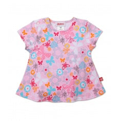 Zutano Girl Summer Dream Swing Tee - Blush Style