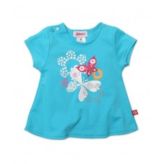 Zutano Girl Dreamy Screen Swing Tee