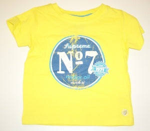 Gagou Tagou Crew Neck Short Sleeve Tee - Aurora