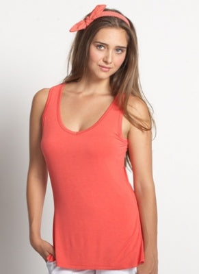 Mothers En Vogue Soft Nursing Tank - Geranium Pink