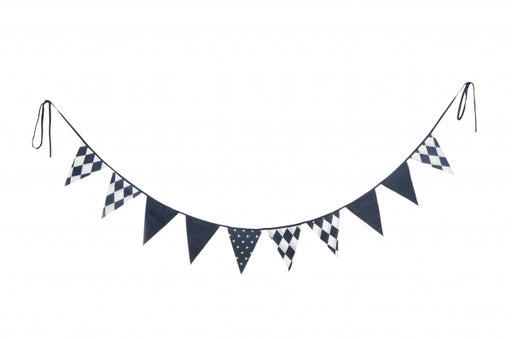 Kidicomfort Garland Flags - Navy