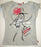Romeo & Juliette Girls Printed Crew Neck S/S Tee - Grey Mix