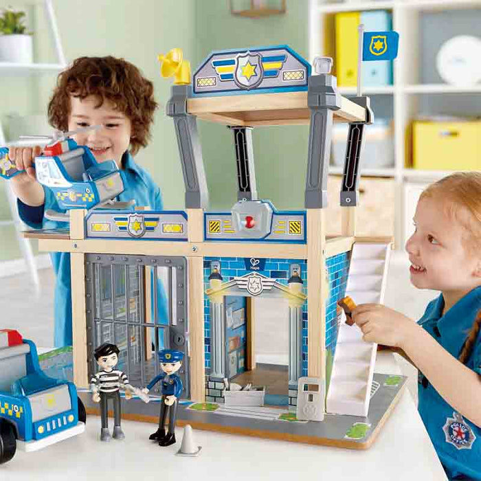 Hape Metro Police Department Playset E3050