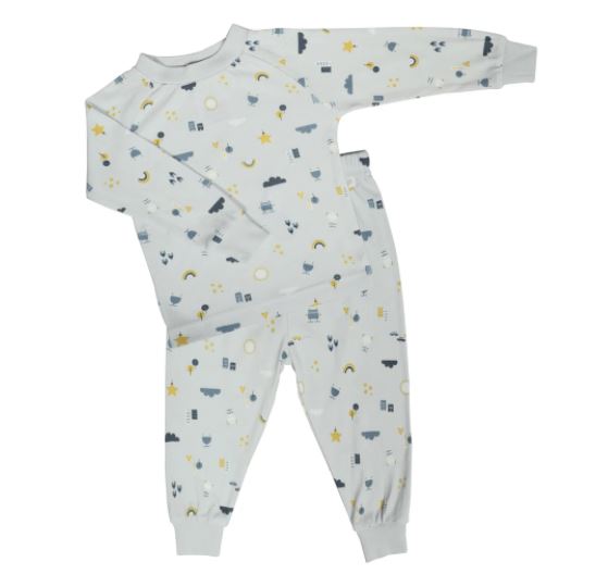 Perlim Pin Pin Bamboo pajama set - City BB27611