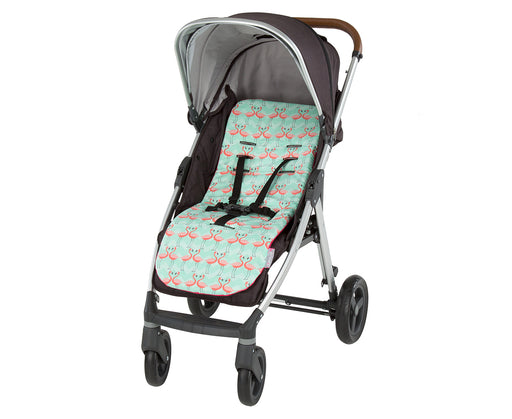 CuddleCo Comfi-Cosh Memory Foam Stroller Liner Flamingo