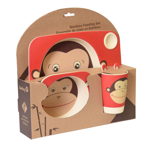Safety 1st Bamboo Feeding Set Monkey