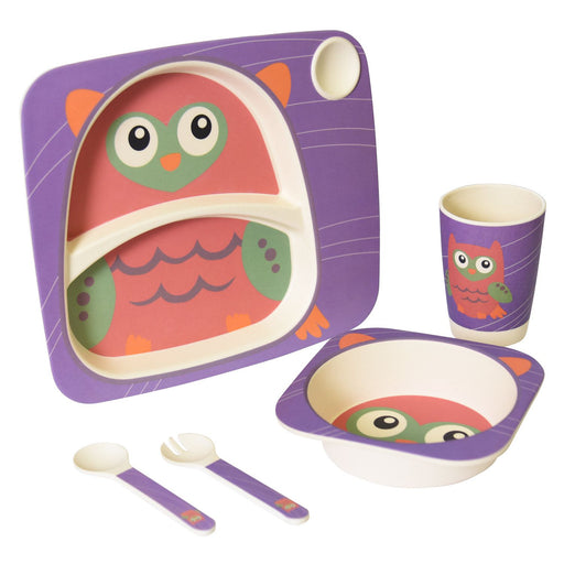 Safety 1st Bamboo Feeding Set Owl