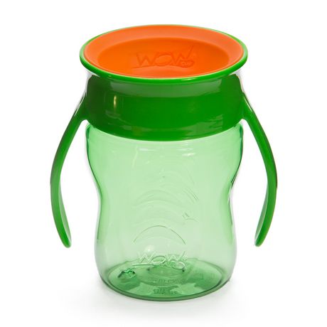 Wow Cup Baby Tritan 7oz Green