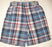 CR SPORTS Little Boys Pull On Plaid Shorts - New Blue