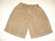 CR SPORTS Boys Woven Pull On Shorts Khaki