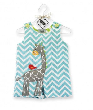 Mudpie Giraffe Romper