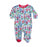 Zutano Dizzy Daisy Footie- JJB373 Bluebird
