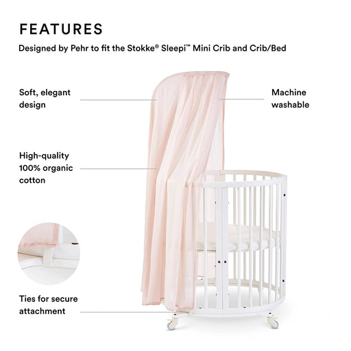 Stokke Sleepi V3 Canopy Pehr - Blush