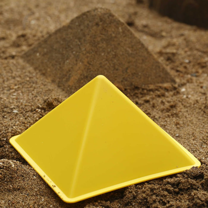 Hape Pyramid Sand Toy - Yellow
