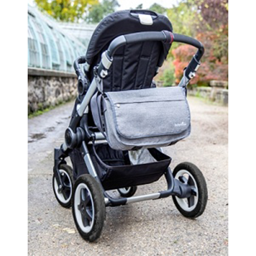 Babymoov Messenger Diaper Bag - Smokey Grey