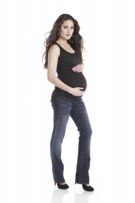 Lilac Boot Cut Denim