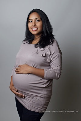 Sofi Co Long Sleeve Top - Taupe