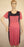 Sofi Co Dress - Navy Blue/Coral S