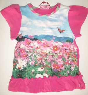 Me Too Girl Mini Tunic  Carmine Rose