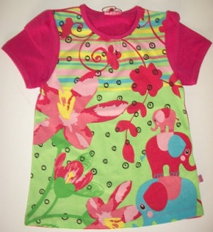 Me Too Girl Merle Mini Top Summer Green