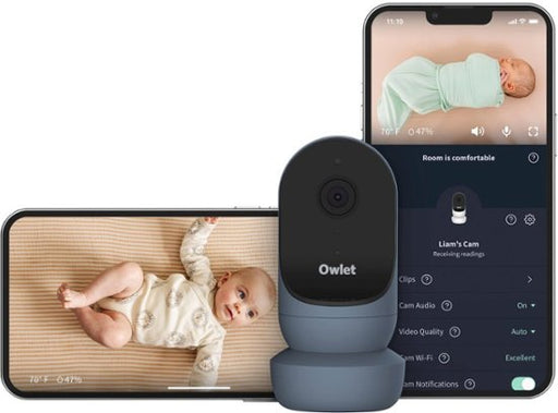 Owlet Cam 2 Smart HD Video Baby Monitor - Bedtime Blue
