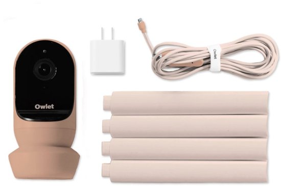 Owlet Cam 2 Smart HD Video Baby Monitor - Dusty Rose