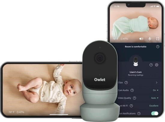 Owlet Cam 2 Smart HD Video Baby Monitor - Sleepy Sage