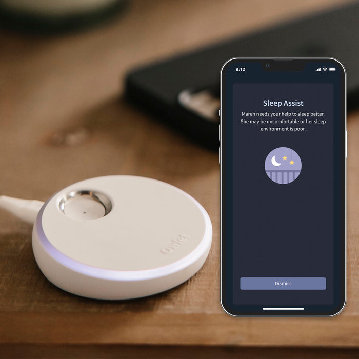 Owlet Dream Duo with Cam 2 Smart HD Video Baby Monitor - Mint