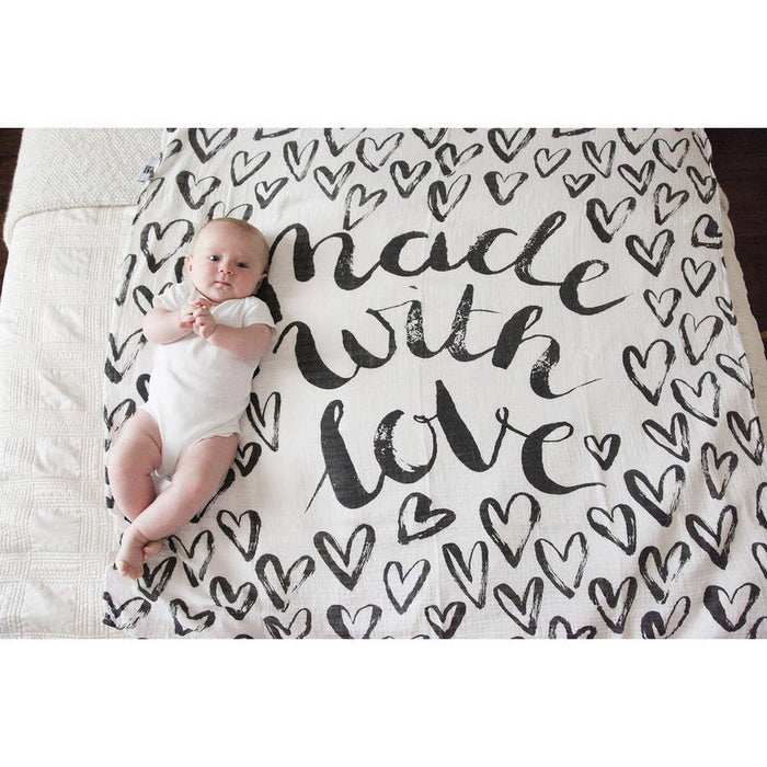 Milk Snob Modern Swaddle - Made with Love