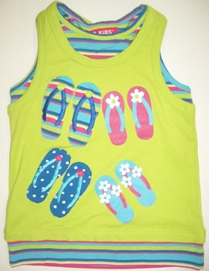 CR KIDS Fooler Tank Top - Lime Green