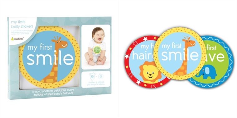 Pearhead My First Year Belly Stickers
