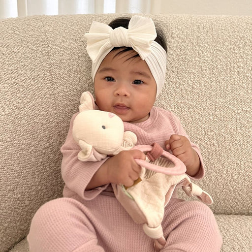 Itzy Ritzy Bitzy Crinkle Sensory Toy w/ Teether - Bunny