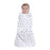 HALO SleepSack Swaddle - Micro Fleece - Charcoal Stars