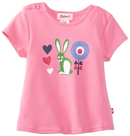 Zutano Bunny Love Swing Tee