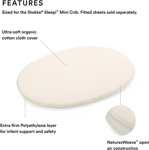 Stokke Sleepi V3 Mini Mattress - White