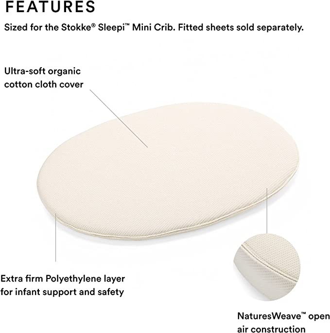 Stokke Sleepi V3 Mini Mattress - White