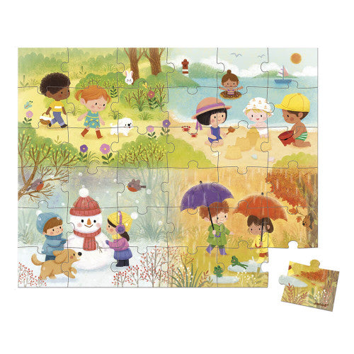 Janod Puzzle 36pcs - Seasons