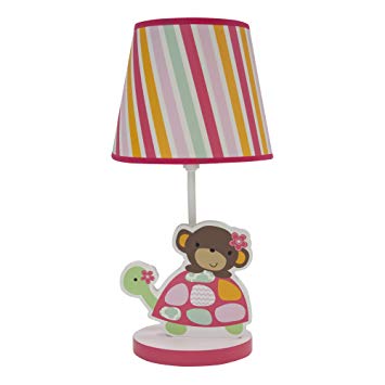 Bedtime Originals Lamp W Shade Jungle Sweeties