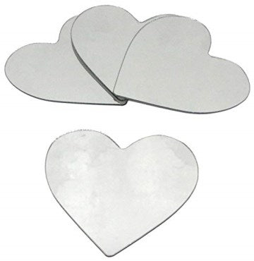 Roommates Peel Mirror Heart