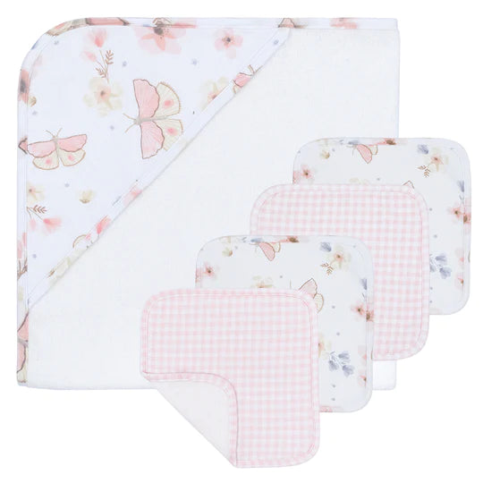 Living Textiles 5pc Bath Gift Set - Fly Away